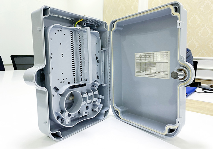 Hộp phối quang ODF 24FO vỏ nhựa, Hộp phối quang ODF 24FO ngoài trời AnRACK